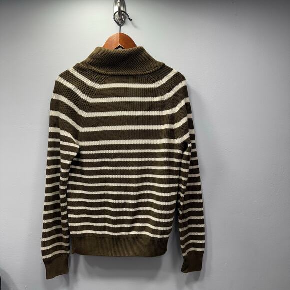 Women’s Chunky Sweater sz S Shawl Neck Oversized Cotton H&M H908 - Picture 7 of 8